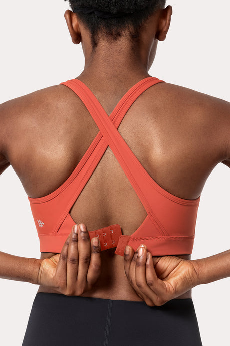 Enfold™ Airflow Cross Back High Support Running Bra | Women's High Support Sports Bra (Plus Size) - image 5