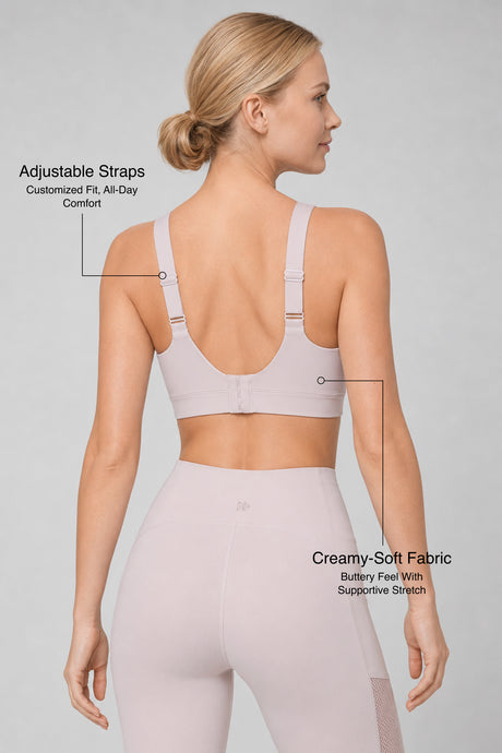 Shift™ Ultra-Soft Adjustable-Strap Sports Bra | Medium Support for Gym, Yoga & Training - image 14