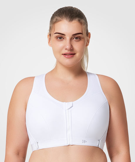 Power™ Zip Front Adjustable High Support Sports Bra | Women's High Support Sports Bra - image 2
