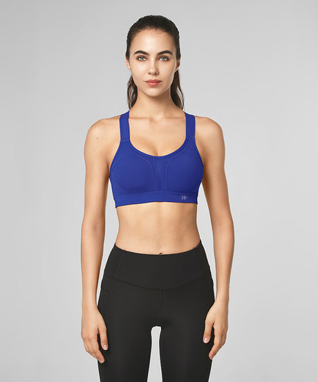 Power Adjustable Criss Cross gepolsterter Lauf-BH | Damen-Sport-BH mit starkem Halt (Übergröße) - image 3