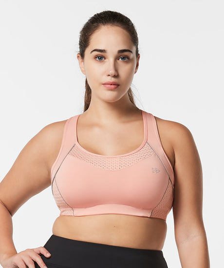Sculpt Racerback Line Vadderad Löpar-BH | Sport-BH med Högt Stöd för Damer (Plus Size)