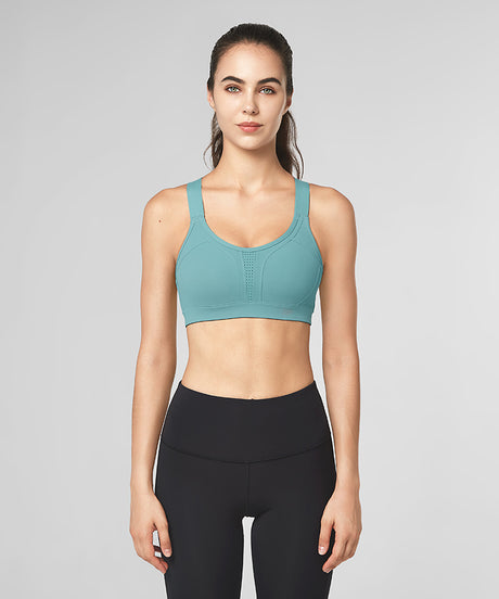 Power Adjustable Crisscross Padded Running Bra | Women's High Support Sports Bra - image 3