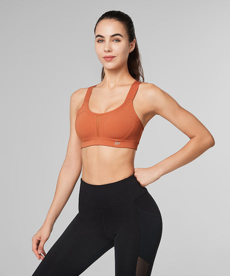Power™ Adjustable Crisscross Padded Running Bra | Women's High Support Sports Bra - image 8