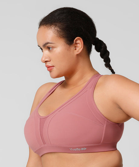 Power™ Cross-Back Breathable High Impact Running Bra | Women's High Support Sports Bra - image 3