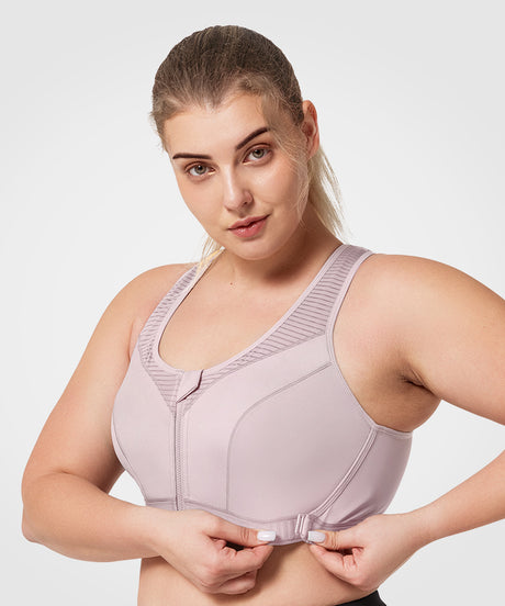 Power™ Zip Front Adjustable High Support Sports Bra | Women's High Support Sports Bra - image 3