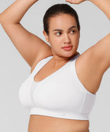 Power Cross Back gepolsterter Lauf-BH | Sport-BH mit starkem Halt für Damen (Übergröße)