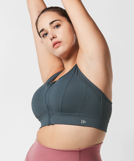 Power™ Cross Racerback Running Bra | Women's High Support Sports Bra (Plus Size) - image 3