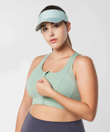 Power Cross Racerback-Lauf-BH | Sport-BH mit starkem Halt für Damen (Übergröße)
