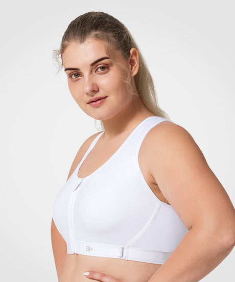 Power™ Zip Front Adjustable High Support Sports Bra | Women's High Support Sports Bra - image 3