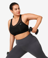 Shift™ Racerback Breathable Full-Coverage Running Bra | Women's High Support Sports Bra