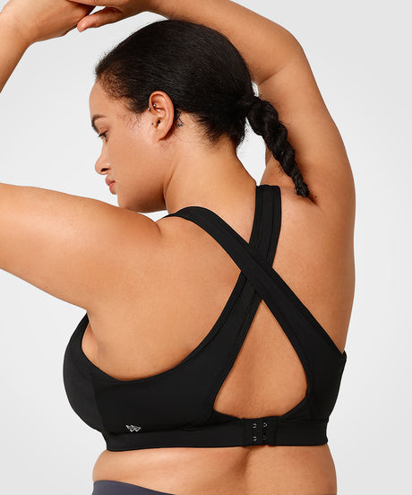 Enfold™ Airflow Cross Back High Support Running Bra | Women's High Support Sports Bra (Plus Size) - image 2