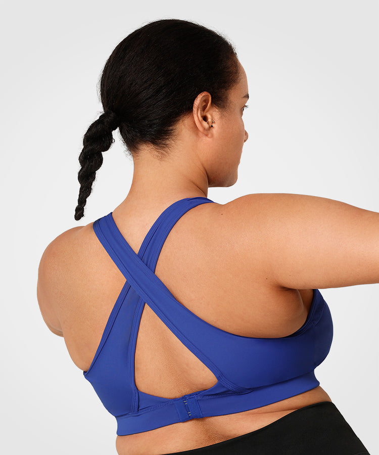 Enfold™ Airflow Cross Back High Support Running Bra | Women's High Support Sports Bra (Plus Size)