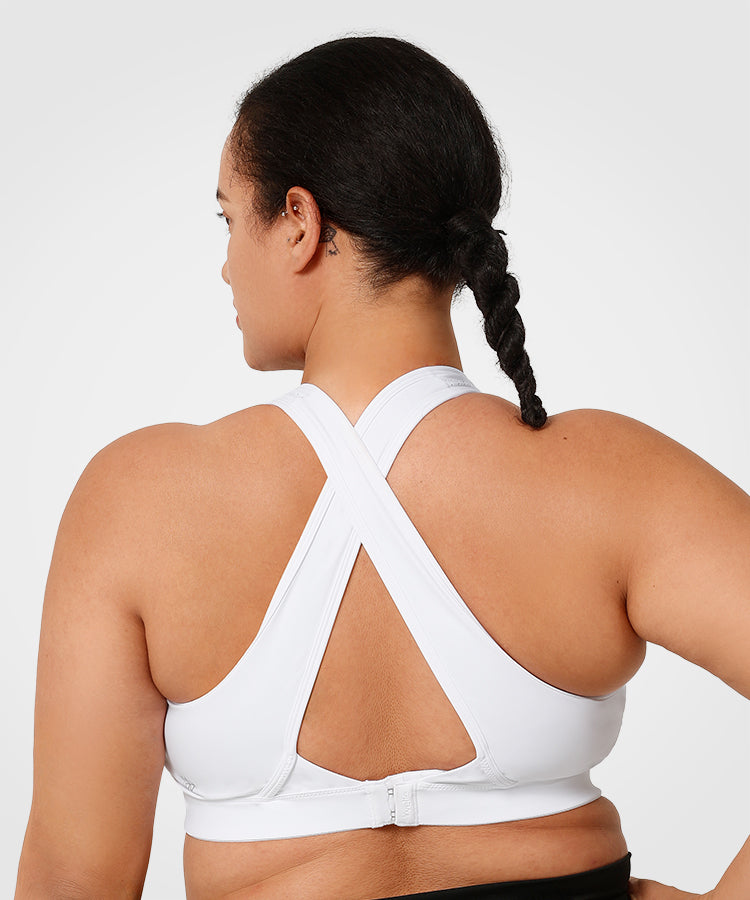 Enfold™ Airflow Cross Back High Support Running Bra | Women's High Support Sports Bra (Plus Size)