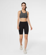 Reggiseno da corsa imbottito Enfold Zip Mesh | Reggiseno sportivo ad alto sostegno da donna (taglie forti)