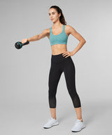 Power Adjustable Crisscross Padded Running Bra | Women's High Support Sports Bra