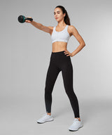 Reggiseno da corsa imbottito con incrocio frontale Power Zip | Reggiseno sportivo ad alto sostegno da donna (taglie forti)