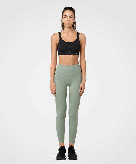 Power Zip Verstellbare Träger Gepolsterter Lauf-BH | Damen-Sport-BH mit starkem Halt (Übergröße) - image 5