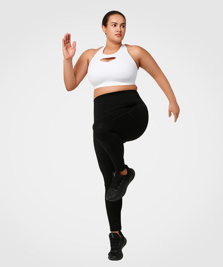 Enfold™ Airflow Cross Back High Support Running Bra | Women's High Support Sports Bra (Plus Size) - image 3