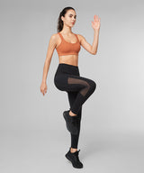 Power Adjustable Criss Cross gepolsterter Lauf-BH | Damen-Sport-BH mit starker Unterstützung (Übergröße)