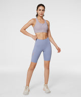 Reggiseno da corsa imbottito Enfold Zip Mesh | Reggiseno sportivo ad alto sostegno da donna (taglie forti)