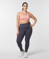 Reggiseno da corsa imbottito in rete con schienale incrociato Shift | Reggiseno sportivo ad alto sostegno da donna (taglie forti)