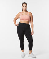 Sculpt™ Racerback Full-Coverage Breathable Sports Bra | High Support with Bounce Control & Mesh for Running, HIIT & Training