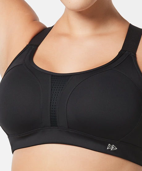 Power Adjustable Crisscross Padded Running Bra | Women's High Support Sports Bra - image 4