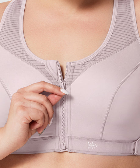 Power™ Zip Front Adjustable High Support Sports Bra | Women's High Support Sports Bra - image 6