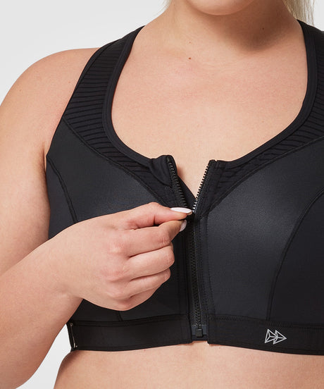 Power™ Zip Front Adjustable High Support Sports Bra | Women's High Support Sports Bra - image 5