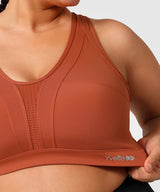 Power Cross Back gepolsterter Lauf-BH | Sport-BH mit starkem Halt für Damen (Übergröße)