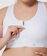 Power™ Zip Front Adjustable High Support Sports Bra | Women's High Support Sports Bra