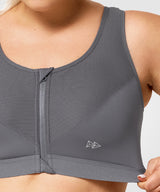 Power Classic löpar-BH med dragkedja | Sport-BH med högt stöd för kvinnor (plus size)