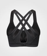 Power Adjustable Criss Cross gepolsterter Lauf-BH | Damen-Sport-BH mit starker Unterstützung (Übergröße)