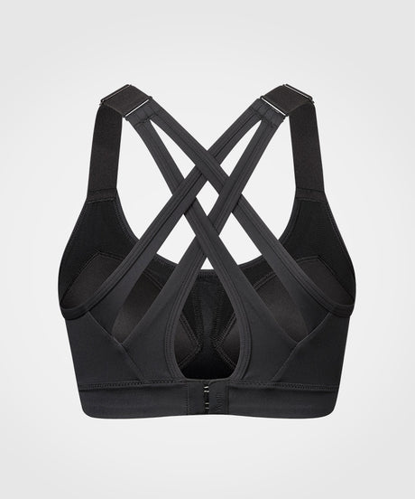 Power Adjustable Crisscross Padded Running Bra | Women's High Support Sports Bra - image 7