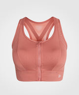 Power Cross Racerback Running Bra | Women's High Support Sports Bra (Plus Size)
