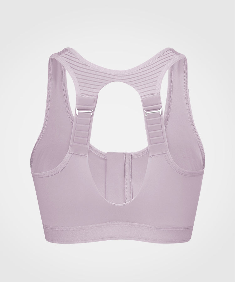 Power™ Zip Front Adjustable High Support Sports Bra | Women's High Support Sports Bra